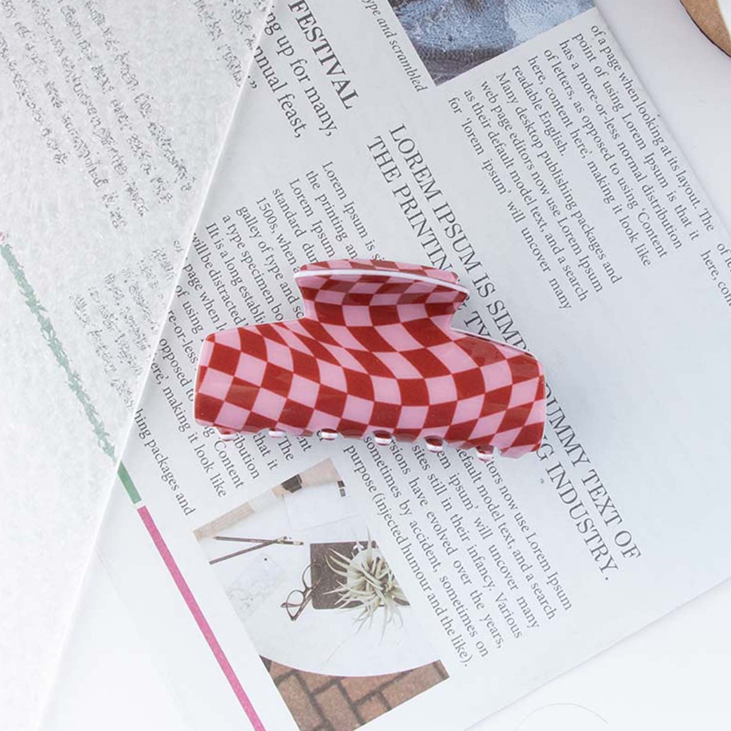 Wholesale Valentine's Day Series PVC Hair Clips